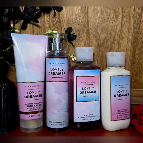 Bath & Body Works Other - Bath & Body Works Lovely Dreamer 4-Pc Bodycare Set